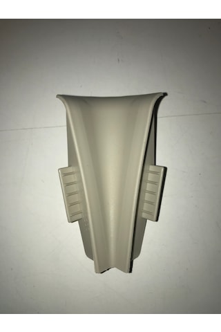 Laminat Parke Süpürgelik Köşe Bağlantı Aparatı 8 CM Gri Renk