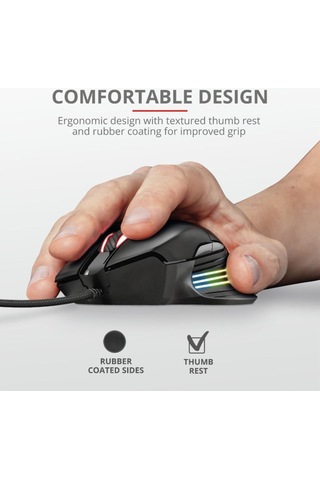 Trust Gxt940 Xıdon Rgb Kablolu Gamıng Mouse 23574 Mouse