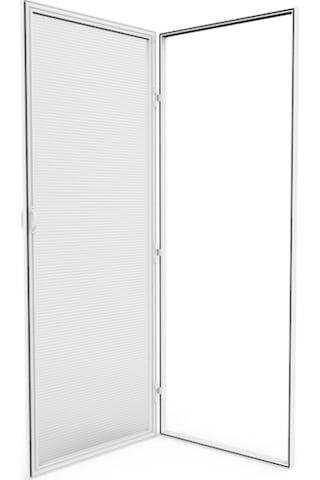 Menteşeli Beyaz Pencere Sinekliği En: 0-70 Cm, Boy: 0-130 Cm