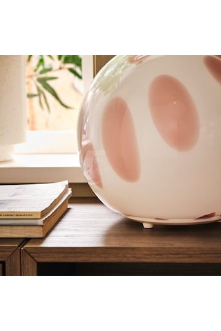 Ikea Fado Abajur, Pembe, 25 Cm