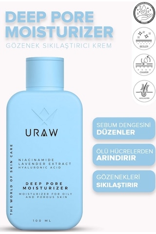 Uraw Deep-Pore Moisturizing Gözenek Sıkılaştırıcı Krem 100 ML