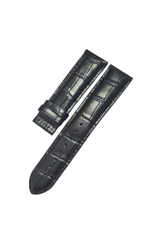 Tissot 22mm Siyah Deri Saat Kordonu