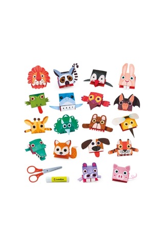 Kes Ve Yapıştır - İlk Origamim Canlı Renkler