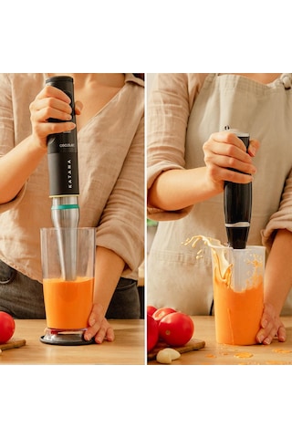 Cecotec Katana 15 Totaldestroy 1500 W Full B Screen Blender Seti Gri - Siyah