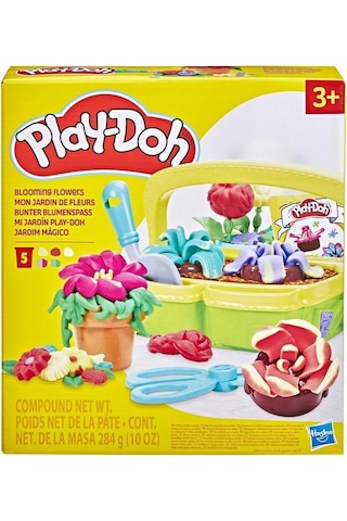 Play Doh Renkli Çiçekler Oyun Seti Çok Renkli