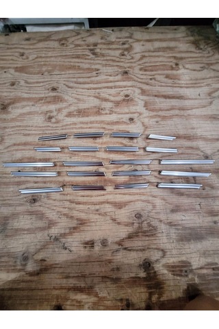 Renault Megane 4 Krom Ön Tampon Çıtası 8 Prç. 2020 Üzeri