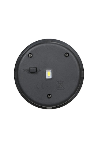 Besthome1 2 Adet 80mm Solar Fener Batarya Kutusu, Ip44 Su Geçirmez, 600mah Pil, Beyaz Led, Kristal Güneş Paneli