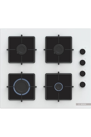 Bosch POP6C2P31O Serie 4 Sert Cam Gazlı Ocak
