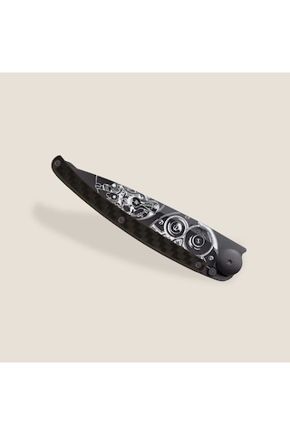Deejo Kamp 37g, Carbon Fiber / Watch Movement Siyah