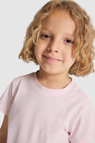 U.S. Polo Assn. Erkek Çocuk Açık Pembe Tişört Basic 50325555-vr078 Acık Pembe
