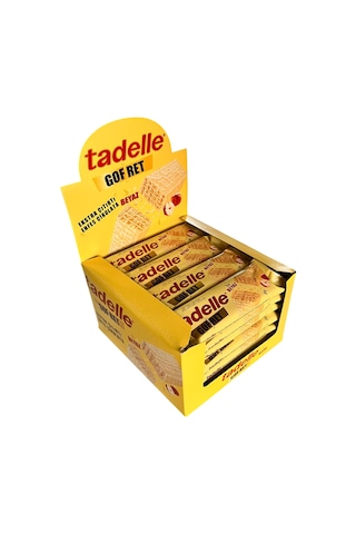 Tadelle Beyaz Çikolatalı Gofret 28 Gr 28 Adet