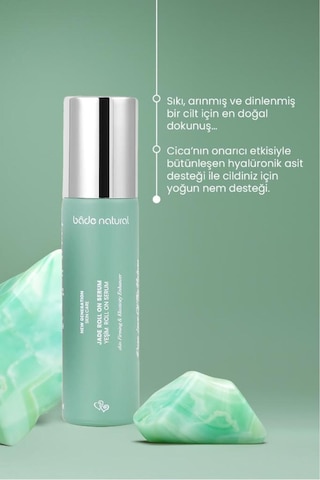 Bade Natural Yeşim Roll On Sıkılaştırıcı Yüz Masaj Serumu 10 ML