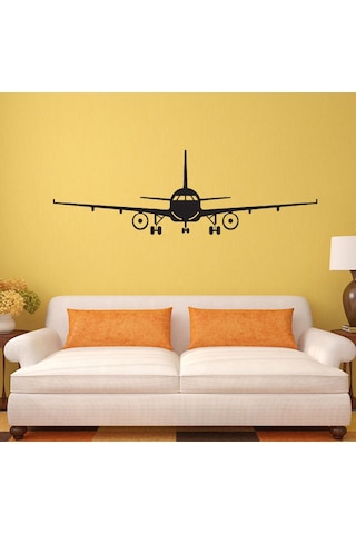 Uçak Duvar Çıkartmaları Parçaları, Kendin Yap Uçak Duvar Çıkartmaları Çok Renkli