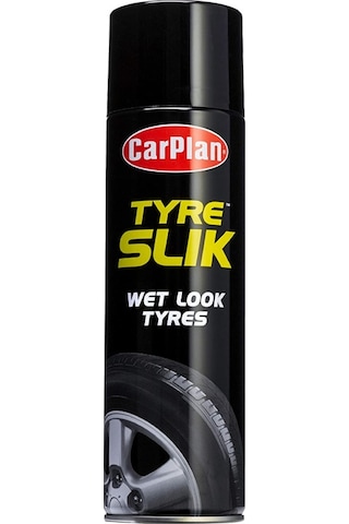 Carplan Tyre Slik Lastik Parlatıcı Koruyucu Sprey 500ml Siyah