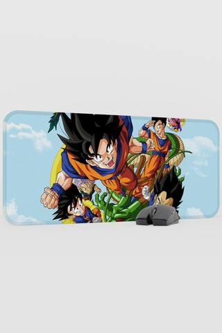 Dragon Ball Anime V1 - 70x30 Xl Gaming Kauçuk Kaymaz Taban Mouse Pad Fare Altlığı