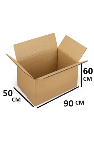 90x50x60 Ksssk 140gr Çift Oluklu Jumbo Boy Koli-5adet 90desi