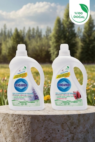 2 Li Sıvı Çamaşır Deterjanı-lavanta Ve Nioli -renkliler Siyahlar Beyazlar 2200 ML