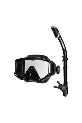 Problue Set Ms Vısıon Plus3 Maske, Dry Snorkel, Siyah