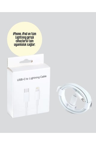 Kalite 30w Type - c Lightning Hızlı Şarj Kablosu 1.2m Dayanıklı