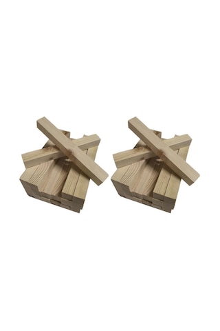 Fırınlanmış Tutuşturma Tahtası 18'li X 2 Paket