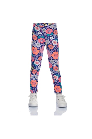 Lovetti Kız Çocuk Neon Garden Desen Tayt 8800 Çok Renkli