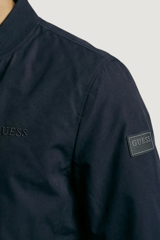 Guess Esnek Katlanabilir Bomber Erkek Lacivert Ceket M6rl09wj362-g7v2 Lacivert