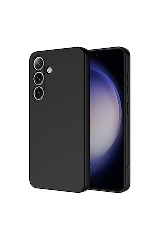Galaxy S25 Plus Uyumlu Kılıf Zore Mara Lansman Kapak-siyah Siyah