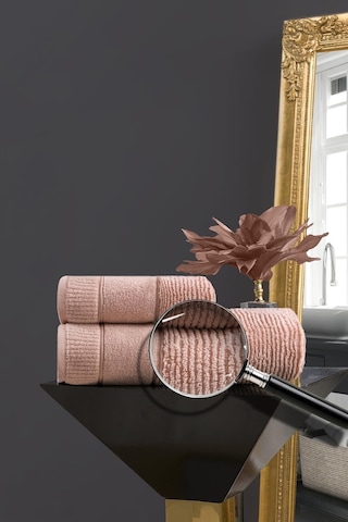 Varol Venedik Micro Cotton El Havlusu 50x90cm Somon-50x90cm Somon