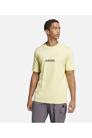 Adidas Sportswear Essentials Linear Single Jersey Short-sleeve Erkek Tişört Je9003
