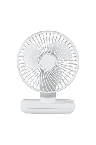 Güçlü Hava Akımı Beyaz Renk Sessiz Güçlü Fan Soğutucu Usb Fan, Şarjlı, Mini Fan,