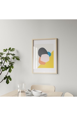 Ahşap Çerçeve, Meşe Görünümlü, 50x70 Cm