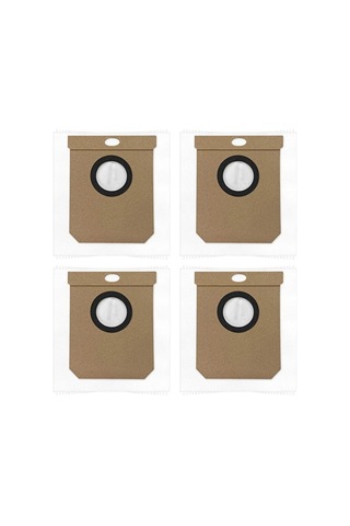 Synodicmonth Cecotec Conga 7690 Immortal Max Elektrikli Süpürge Yedek Parçaları İçin 4 Adet Toz Torbası Vakumlu Toz Torbası