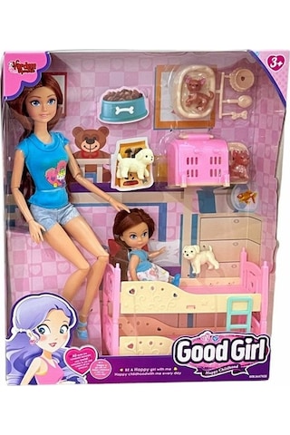 Wg-c115112 Kutulu 29cm Aksesuarlı Ranzalı Bebek - Vardem Oyuncak