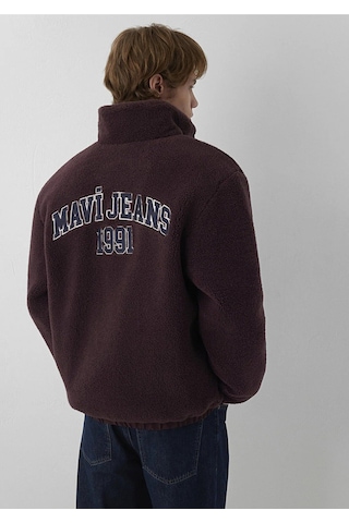 Mavi Jeans Dik Yaka Ceket Karamel Kahverengi