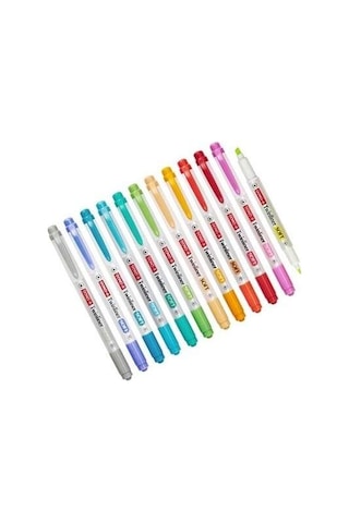Çantalimanı-Dong-A Twinliner Soft Fosforlu Kalem Çift Taraflı 12'li