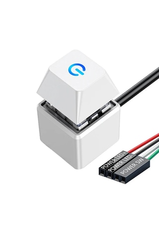 Alfais 5015 Pc Led Işıklı Harici Başlatma Güç Açma Kapama Düğmesi