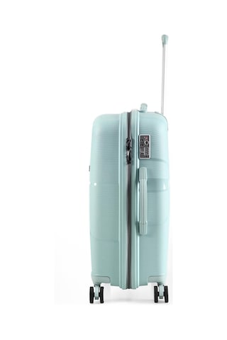 Ççs 5264 Polipropilen Büyük Boy Valiz Mavi