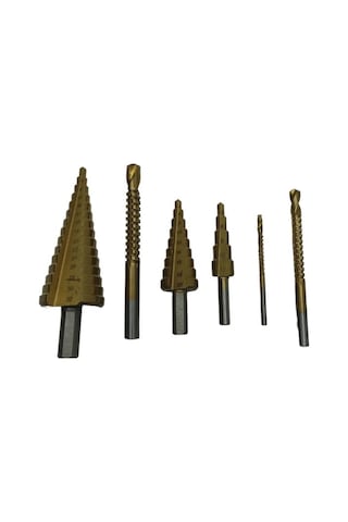 Ecole Kademeli Matkap Ucu Seti 6 Parça