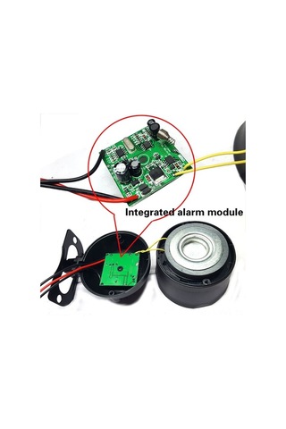 Trendooze 7 Seviye 125db Alarm, 2 Kumanda, 12v Araç Koruma Sistemi