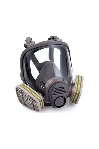 3M 6900 Tam Yüz Maskesi Büyük Boy- Solunum Maskesi