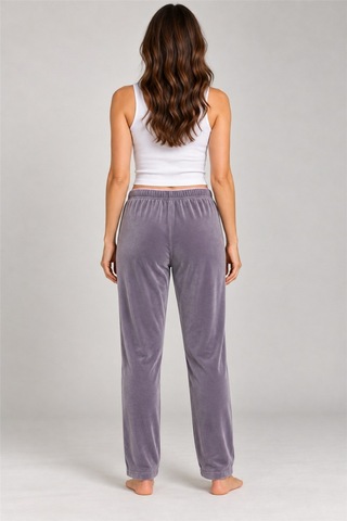 Mavera Mv09 Kadın Füme Uzun Pijama Altı Füme - 938666727 Füme - 938666727 Füme