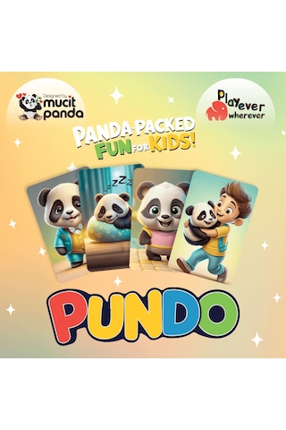 Playever Pundo Duygusal Zekayı Geliştiren Kart Oyunu 3 - 5 Yaş