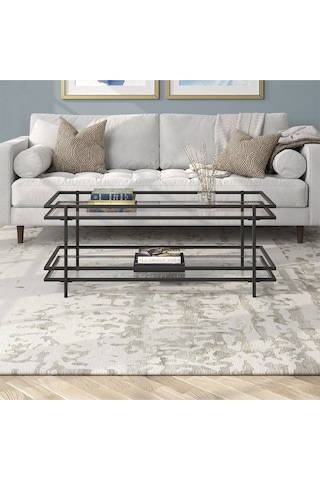 Yashira Siyah Metal&cam Orta Sehpa