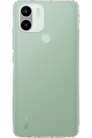 Xiaomi Redmi A1 Plus Kamera Korumalı Şeffaf Süper Silikon Kapak
