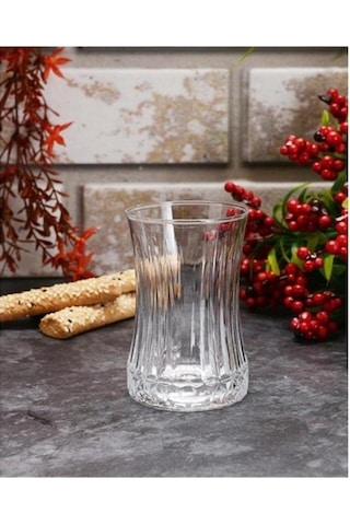 Paşabahçe Elysia 6'lı Çay Bardağı Şeffaf