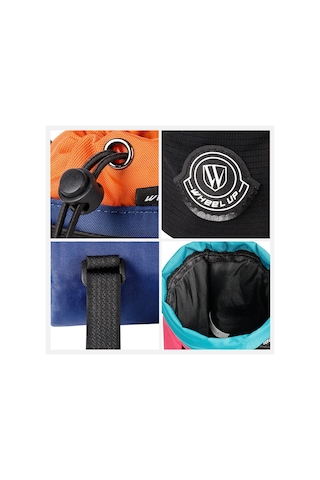 Wheel Up Sh006 Bisiklet Gidon Su Şişesi Tutucu Çanta Siyah