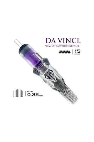 Bishop Davinci V2 1215 Cmlt Curved Magnum Long Taper Kartuş Dövme İğnesi