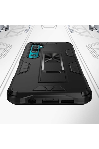 Xiaomi Mi Note 10 Lite Kılıf Zore Volve Kapak-Siyah