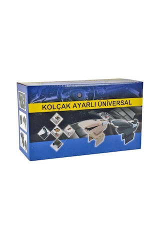 Carub Kolçak Sürgülü Ayarlı Siyah Küllük+Bardaklıklı Br4705707