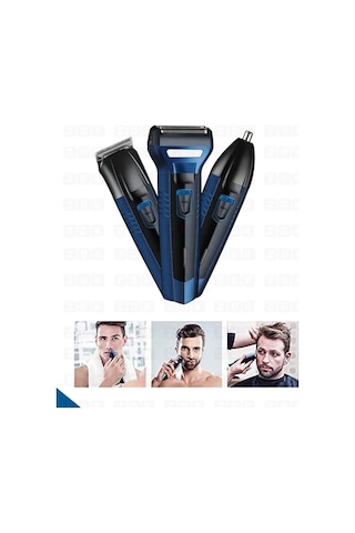 Zdk 3 Başlıklı Saç Sakal Multi Fonksiyonel Tıraş Makinesi